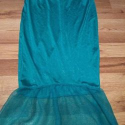 Girls Mermaid Skirt Size 5T Blue Cat & Jack 😍