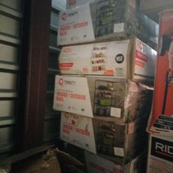 Chrome Indoor Outdoor Storage Rack