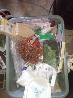 Few boxes of craft items