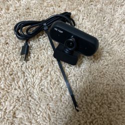 720p Web Camera, HD Webcam with Noise Cancelling Microphone 115 Degree Field of View Autofocus, Plug and Play, for Video Calling Online Classes Video 