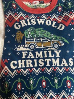 National Lampoons Christmas Vacation Movie Sweater. Men’s 2XL, Official Product