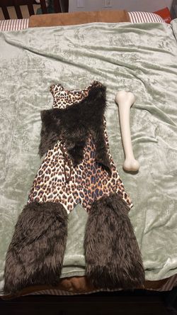 Child cave man Halloween costume