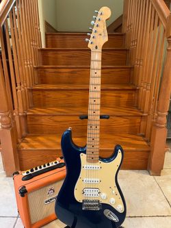 Fender MIM Stratocaster w/ Orange Crush 12 Amp
