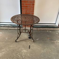 Cast Iron Vintage Table
