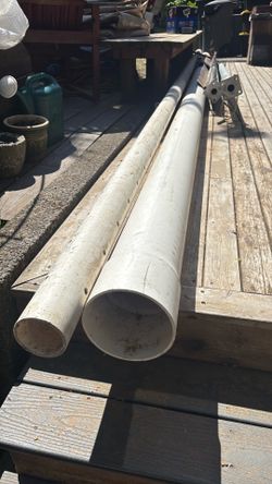 PVC sch 40 pipe.