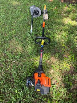 Lawn mower:Weed eater Remington start right up very good condition ready for work including Blower attachment