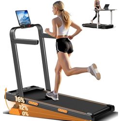 3 in 1 Walking Pad Treadmill with 16% Incline