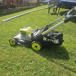 Ryobi 40v Multi Blade Lawn Mower Self-Propelled