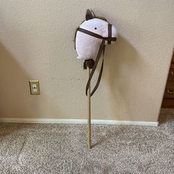 Plush Stick Horse