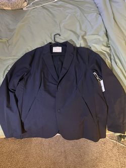 Men’s Five Four Los Angeles (FF LA) Navy Blue Blazer Jacket | 2XL | NWT