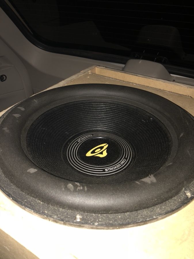 Cerwin Vega 15’ 60th Anniversary stroker pro