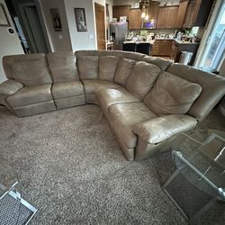 Sectional Couch w/Coffee & End tables 