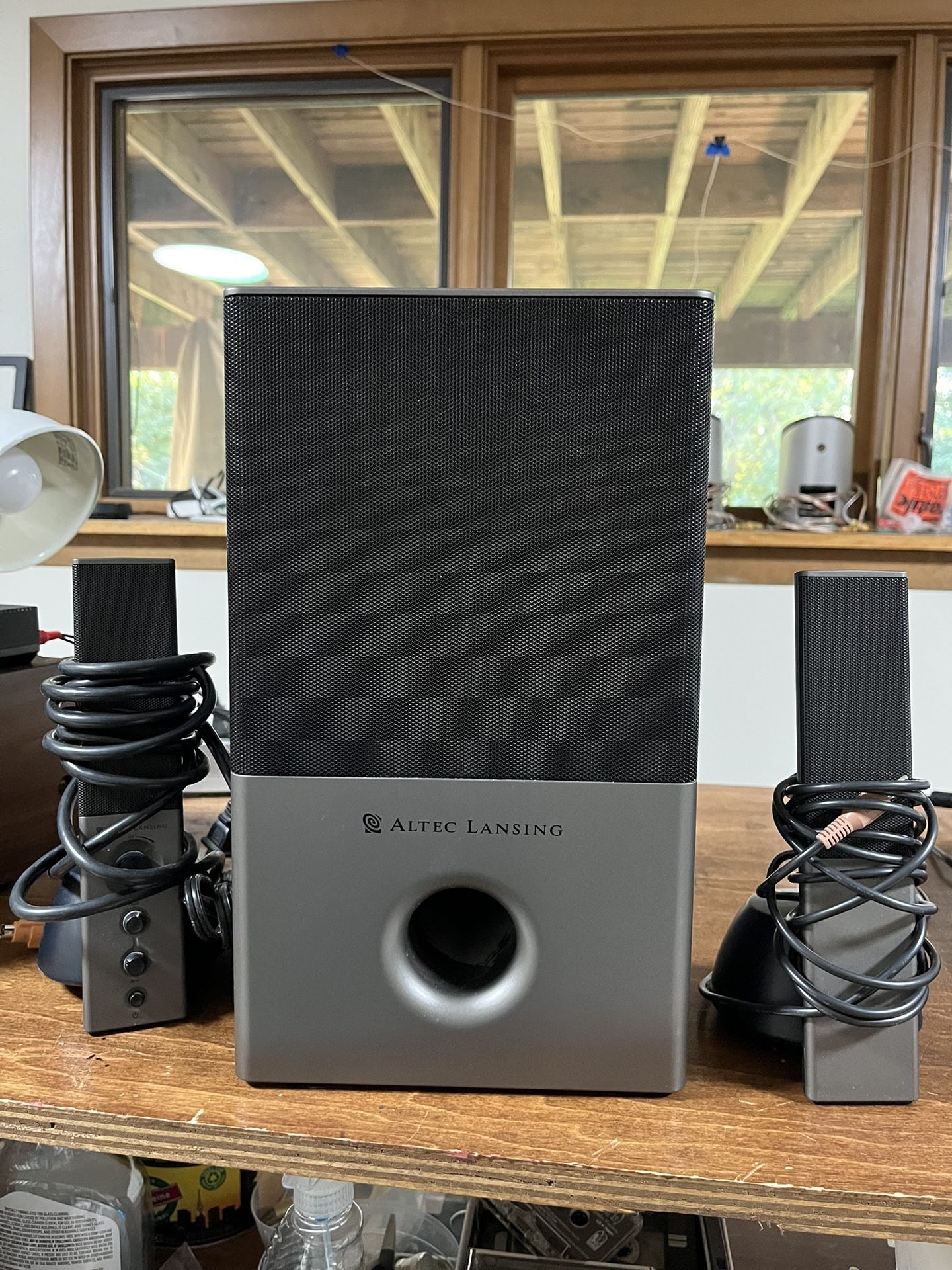 Altec Lansing Speakers with Subwoofer