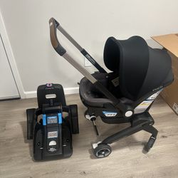 Evenflo Shyft DualRide Travel System with Carryall Storage