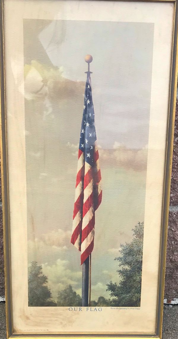 Painting, â€œOur Flagâ€  from Fred Tripp for Sale in Vancouver, WA - OfferUp