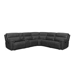 New. Sectional Gray.