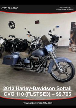 2012 Harley-Davidson Softail CVO 110 (FLSTSE3)