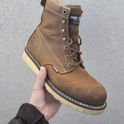 Size 7.5 Soft Toe Work Boots 