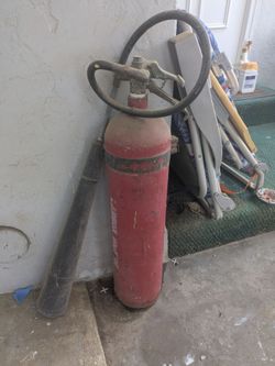 Antique fire extinguisher