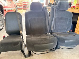 Gray OEM GM Seats