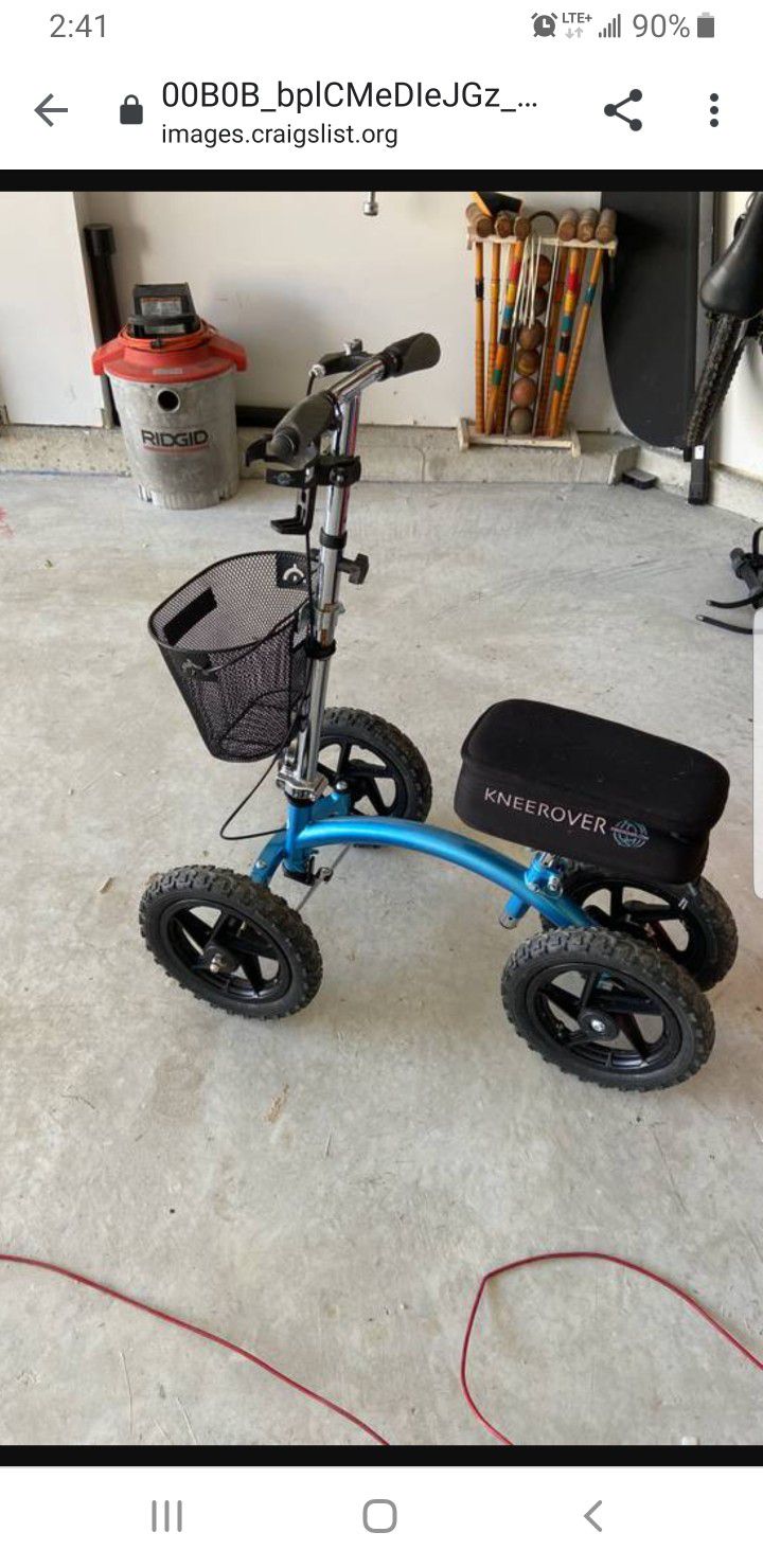 Knee Rover Scooter Quad All Terrain