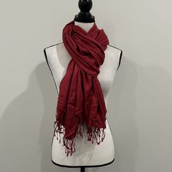 Burgundy Pashmina/Scarf