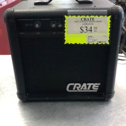96091 Crate Bx-15 1x8” 15watt Bass Combo Amp 587109