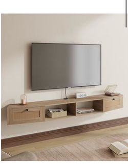 Floating Wood Cabinet Doors