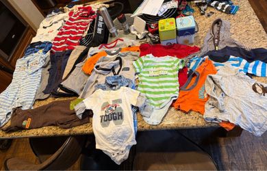 Large 6 months baby boy clothing lot