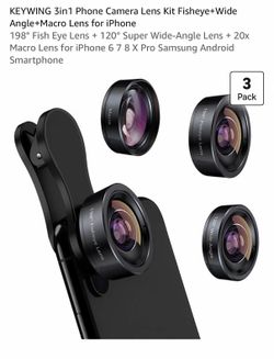 3in1 Phone Camera Lens Kit