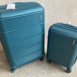 American Tourister Stratum 2.0 – 2-Piece Luggage Set (Teal)