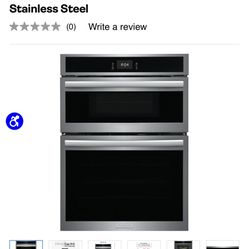 Oven And in wall microwave 