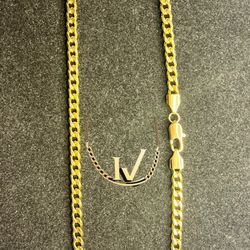 5mm 20” Miami Cuban Chain 18k Gold over Stainless Steel - Perfect for Daily Wear!