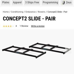 Concept 2 Rower Slides (Only Slides)