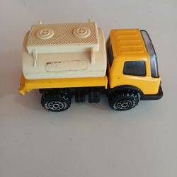 Vintage Tonka Yellow and White Tanker Truck