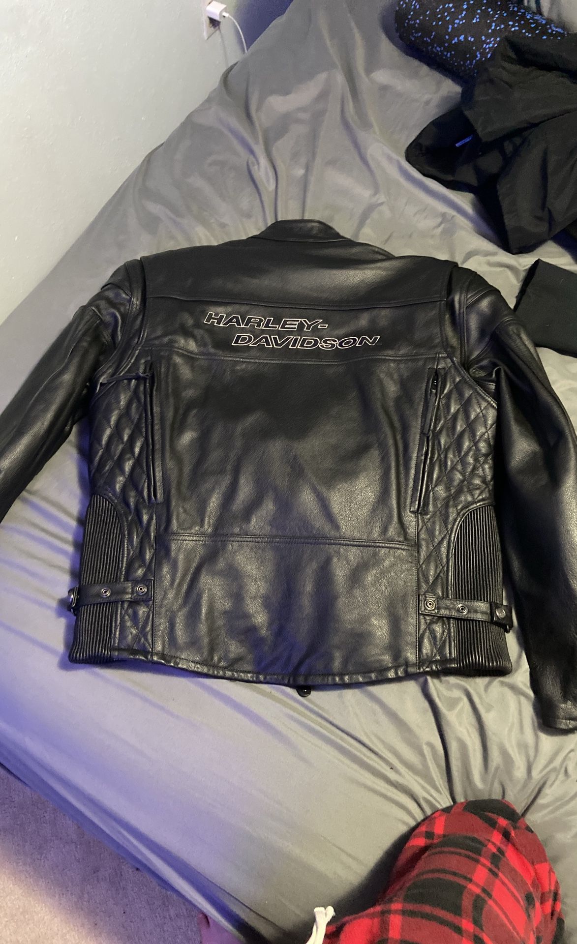 Antique Harley Davidson Leather Jacket