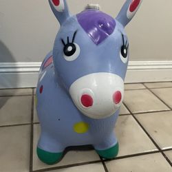 Inflatable Bouncy Horse Hopper Toy for Kids 