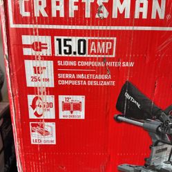 Craftsman 15 Amp Sliding Compound Miter Saw - New Inbox