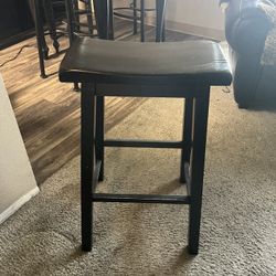 Black Bar Stool