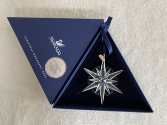 Swarovski Star Rockefeller Center Christmas Ornament 2005, With Original Box and Certificate