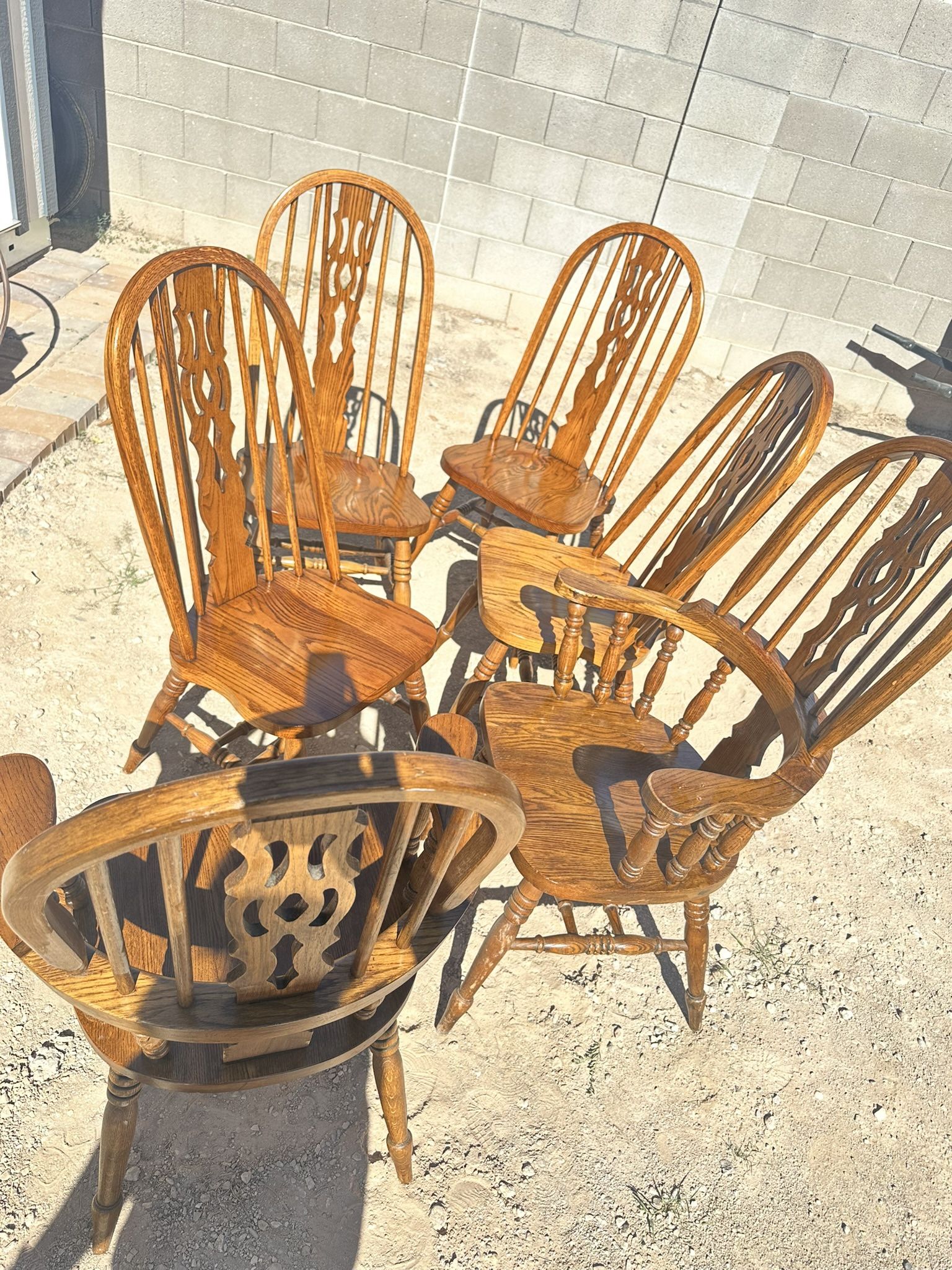 Dining Table 6 Chairs 