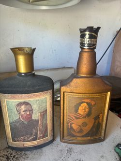 Jim Beam Collector Decanters Set of 2