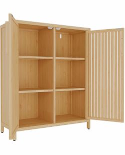 Storage Cabinet – 100% Natural Bamboo Shoe