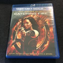 The Hunger Games Catching Fire Blu-ray And Dvd Disc Movies 
