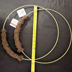 16" Hoop Wreaths 