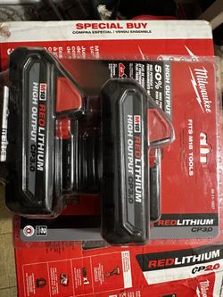 Milwaukee M18 Battery Pack 3.0ah (2 Battery)