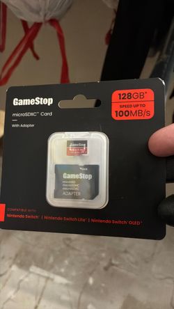 Game stop microSDXC card 128GB
