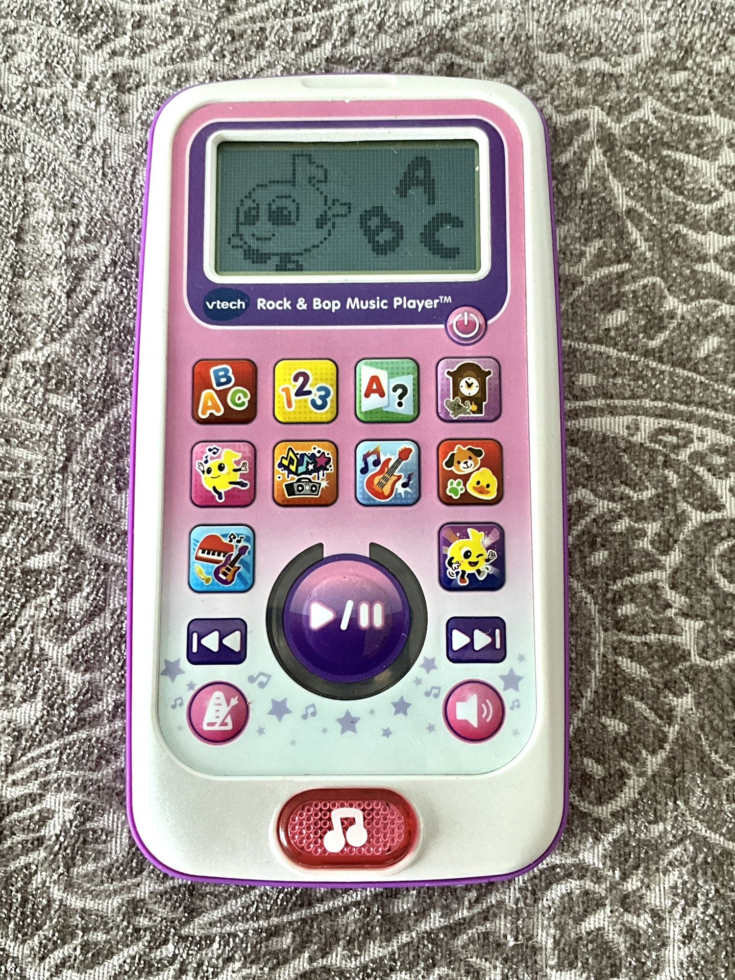 VTech Rock and Bop Music Player Tested Pink Musical Learning Toy