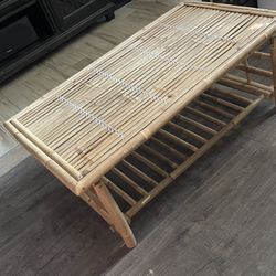 Bamboo Coffee Table 