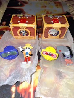 MCDONALD'S SPONGEBOB X ONE PIECE HAPPY MEAL TOY #14 & #8 ...SMOKE FREE HOME...$12 FOR BOTH
